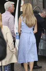 AMANDA HOLDEN at ITV Studios in London 06/08/2015