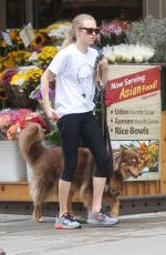 AMANDA SEYFRIED and Finn Out and About in New York 06/26/2015