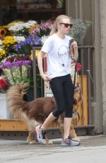AMANDA SEYFRIED and Finn Out and About in New York 06/26/2015