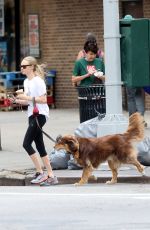 AMANDA SEYFRIED and Finn Out and About in New York 06/26/2015