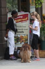 AMANDA SEYFRIED and Finn Out and About in New York 06/26/2015