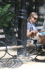 AMANDA SEYFRIED and Finn Out in New York 06/17/2015