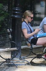 AMANDA SEYFRIED and Finn Out in New York 06/17/2015