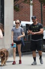 AMANDA SEYFRIED and Finn Out in New York 06/17/2015