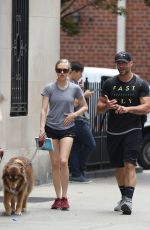 AMANDA SEYFRIED and Finn Out in New York 06/17/2015