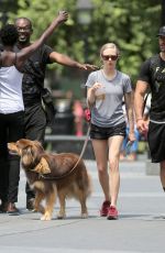 AMANDA SEYFRIED and Finn Out in New York 06/17/2015