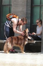 AMANDA SEYFRIED and Finn Out in New York 06/19/2015