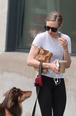 AMANDA SEYFRIED and Finn Out in New York 06/19/2015