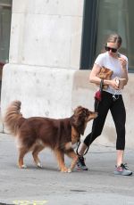 AMANDA SEYFRIED and Finn Out in New York 06/19/2015