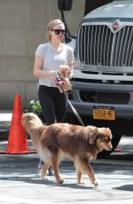 AMANDA SEYFRIED and Finn Out in New York 06/19/2015