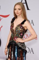 AMANDA SEYFRIED at CFDA Fashion Awards 2015 in New York