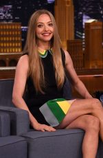 AMANDA SEYFRIED at Tonight Show Starring Jimmy Fallon in New York 06/05/2015