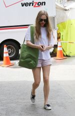 AMANDA SEYFRIED Out and About in New York 06/15/2015