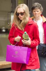 AMANDA SEYFRIED Out and About in New York 06/18/2015