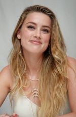 AMBER HEARD a Magic Mike XXL Press Conference in West Hollywood
