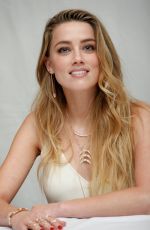 AMBER HEARD a Magic Mike XXL Press Conference in West Hollywood