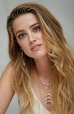 AMBER HEARD a Magic Mike XXL Press Conference in West Hollywood
