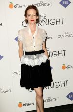 AMY HARGREAVES at The Overnight Premiere in New York