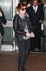 AMY POEHLER at Airport in Sydney 06/14/2015