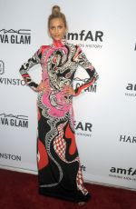 ANJA RUBIK at 2015 Amfar Inspiration Gala in New York