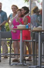 ANNA KENDRICK and AUBREY PLAZA on the Set of Mike and Dave Need Wedding Dates 06/01/2015