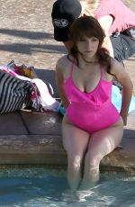 ANNA KENDRICK in Swimsuit on the Set of Mike and Dave Need Wedding Dates in Hawaii 06/11/2015