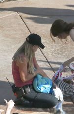 ANNA KENDRICK in Swimsuit on the Set of Mike and Dave Need Wedding Dates in Hawaii 06/11/2015