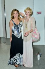 ANNALYNE and ANGEL MCCOR at LAX Airport 06/07/2015