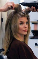 ANNALYNNE MCCORD at a Hair Salon in Beverly Hills 06/13/2015