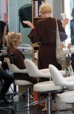 ANNALYNNE MCCORD at a Hair Salon in Beverly Hills 06/13/2015