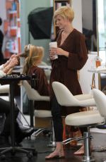 ANNALYNNE MCCORD at a Hair Salon in Beverly Hills 06/13/2015
