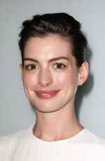 ANNE HATHAWAY at The True Cost Private Screening in New York