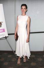 ANNE HATHAWAY at The True Cost Private Screening in New York