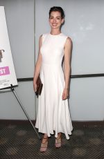 ANNE HATHAWAY at The True Cost Private Screening in New York