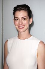 ANNE HATHAWAY at The True Cost Private Screening in New York