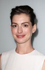 ANNE HATHAWAY at The True Cost Private Screening in New York