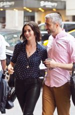 ANNE HATHAWAY Out and About in New York 06/15/2015