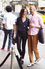 ANNE HATHAWAY Out and About in New York 06/15/2015