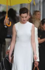 ANNE HATHAWAY Out in New York 06/16/2015