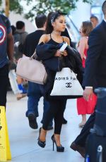 ARIANA GRANDE at JFK Airport in New York 06/29/2015