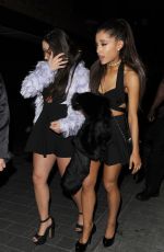 ARIANA GRANDE Night Out in London 06/01/2015