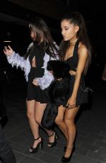 ARIANA GRANDE Night Out in London 06/01/2015