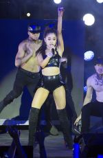 ARIANA GRANDE Performs at 29th Annual NYC Pride Dance on the Pier