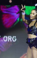 ARIANA GRANDE Performs at 29th Annual NYC Pride Dance on the Pier