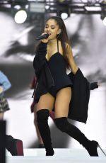 ARIANA GRANDE Performs at Capital FM Summertime Ball in London