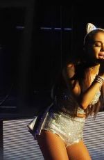 ARIANA GRANDE Performs at Honeymoon Tour in Birmingham