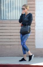 ASHLEY BENSON in Tights Out and About in Los Angeles 06/17/2015
