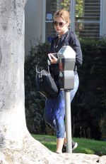 ASHLEY BENSON in Tights Out and About in Los Angeles 06/17/2015