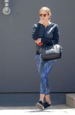 ASHLEY BENSON in Tights Out and About in Los Angeles 06/17/2015