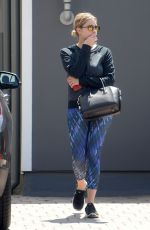 ASHLEY BENSON in Tights Out and About in Los Angeles 06/17/2015